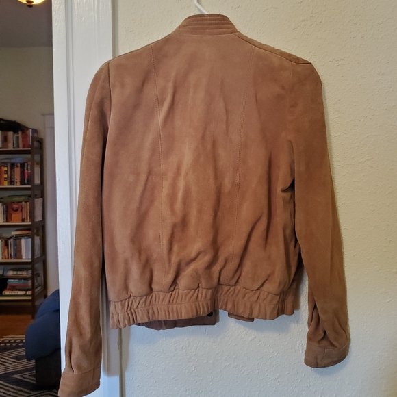 Vintage Brown Bomber Jacket - Picture 7 of 9